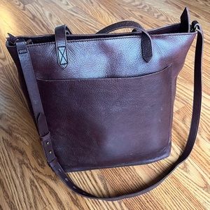 Madewell The Zip-Top Medium Transport Tote